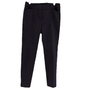 Loft Julie Skinny pants in navy. Size 8 (28” inseam).
